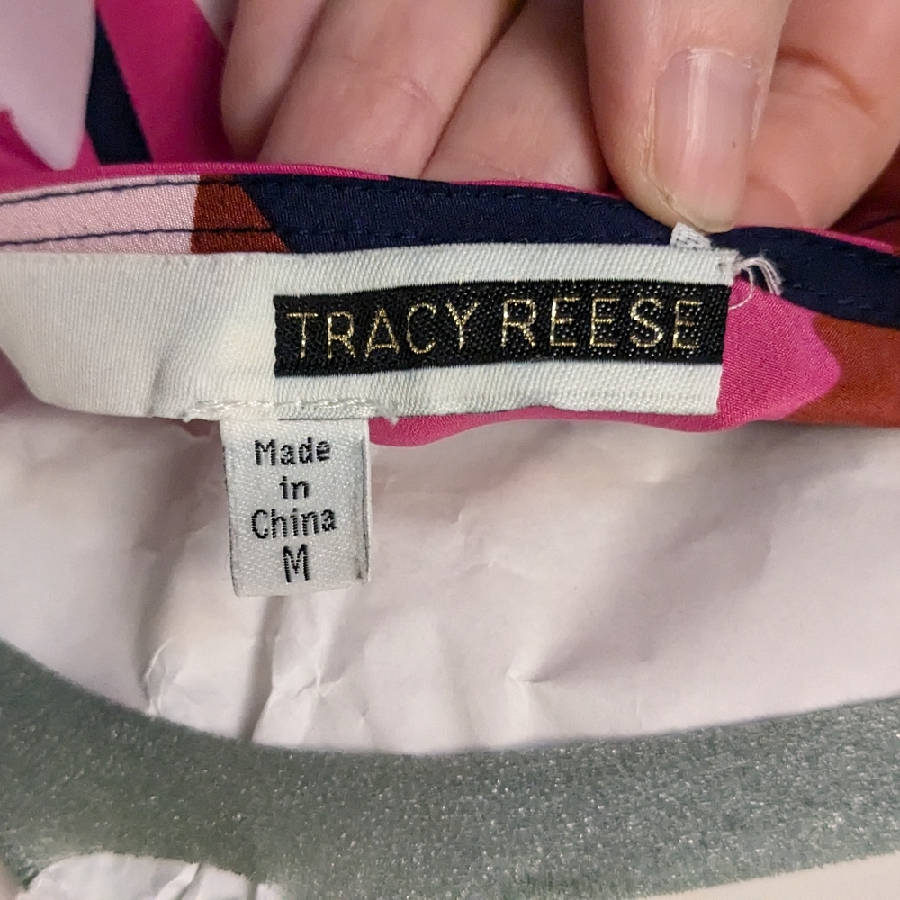 Tracy Reece wrap top, size M - Picture 3 of 3